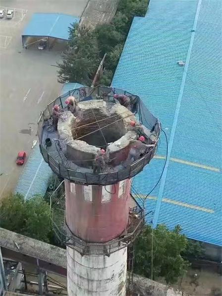 砼烟囱拆除
